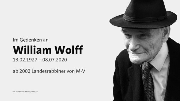 Im Gedenken an William Wolffs 2. Todestag.