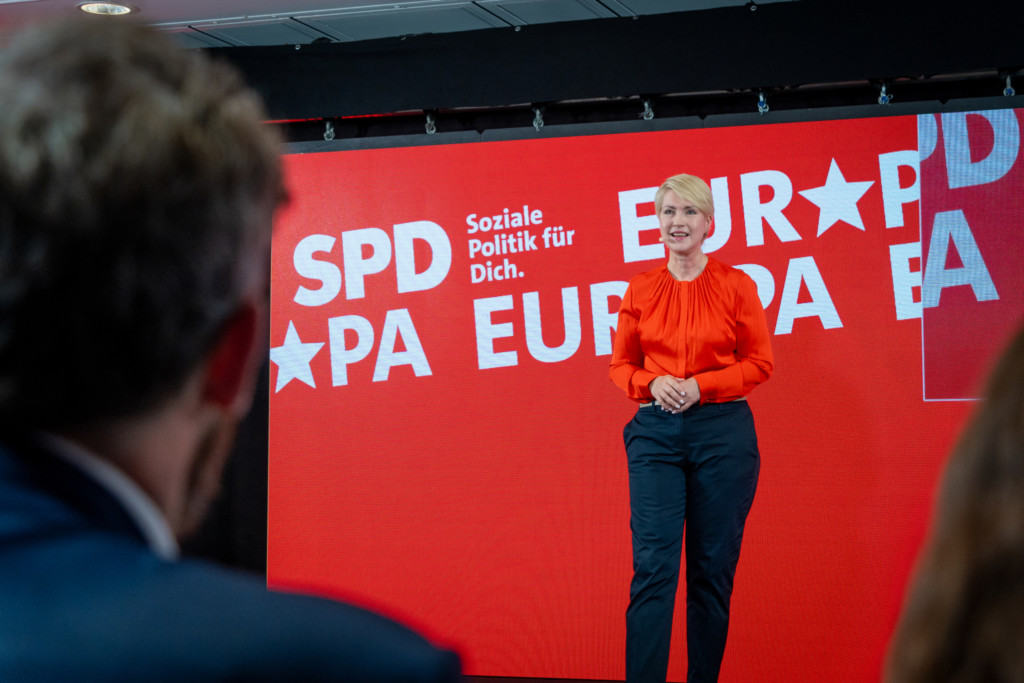 Manuela Schwesig SPD MV Europa