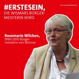 Erstesein Rosemarie Wilcken