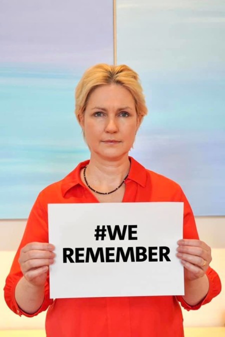 Holocaust Gedenken We Remember Manuela Schwesig SPD MV