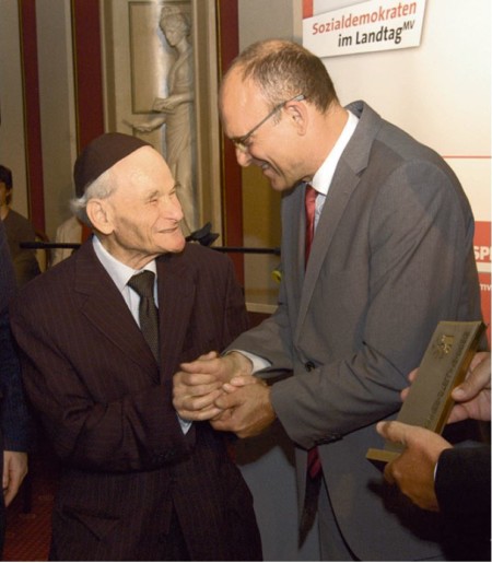 Stelling-Preis-Verleihung an Rabbi Wolff
