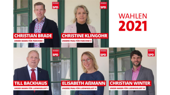 Ludwigslust Parchim Landtagswahlen 2021 SPD MV