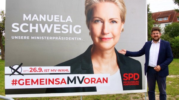 Manuela Schwesig Ministerpraesidentin fuer MV