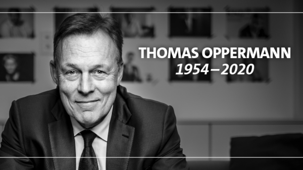 Thomas Oppermann, Bundestagsvizepräsident verstorben.